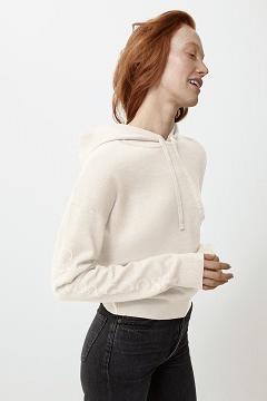 Ropa Canada Goose Mujer Outlet - Belleville Sudadera Con Capucha Blancos FS1649273